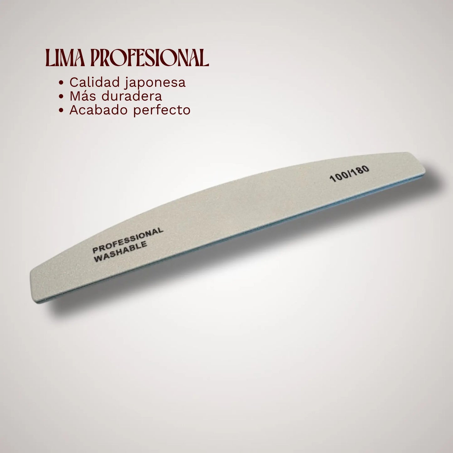 Lima de uñas