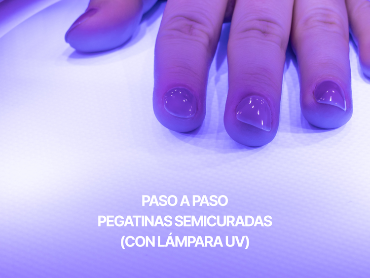 CÓMO APLICAR UÑAS SEMICURADAS EN 6 PASOS
