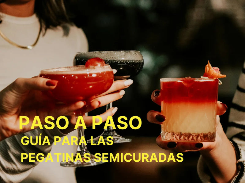 aplicar uñas gel semicuradas paso a paso con lámpara UV Craze Nails