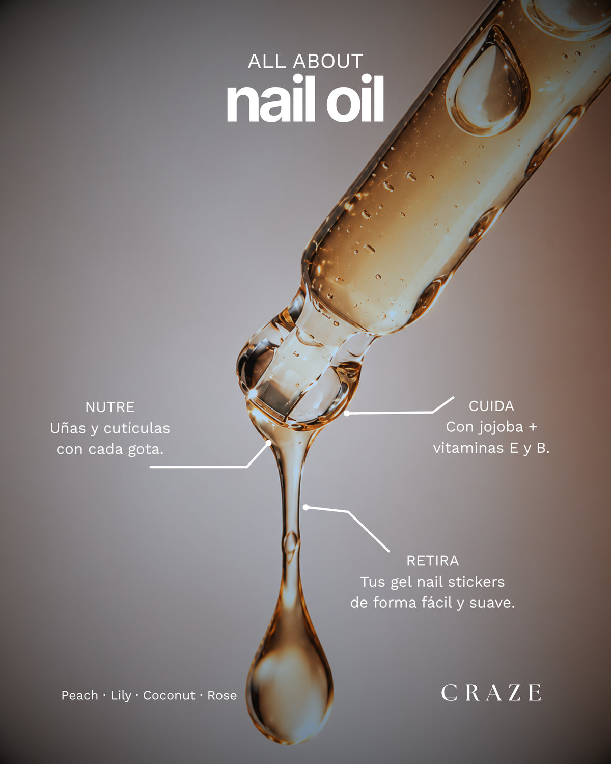 Aceite para uñas - Remover oil